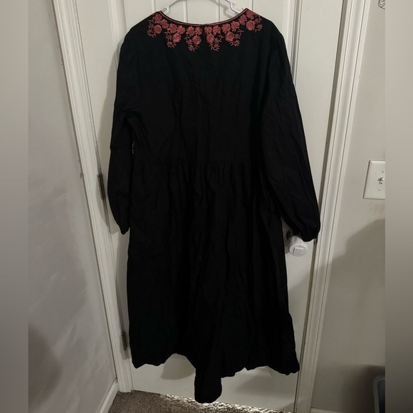 eShakti Floral Embroidered Dress - Picture 2 of 3